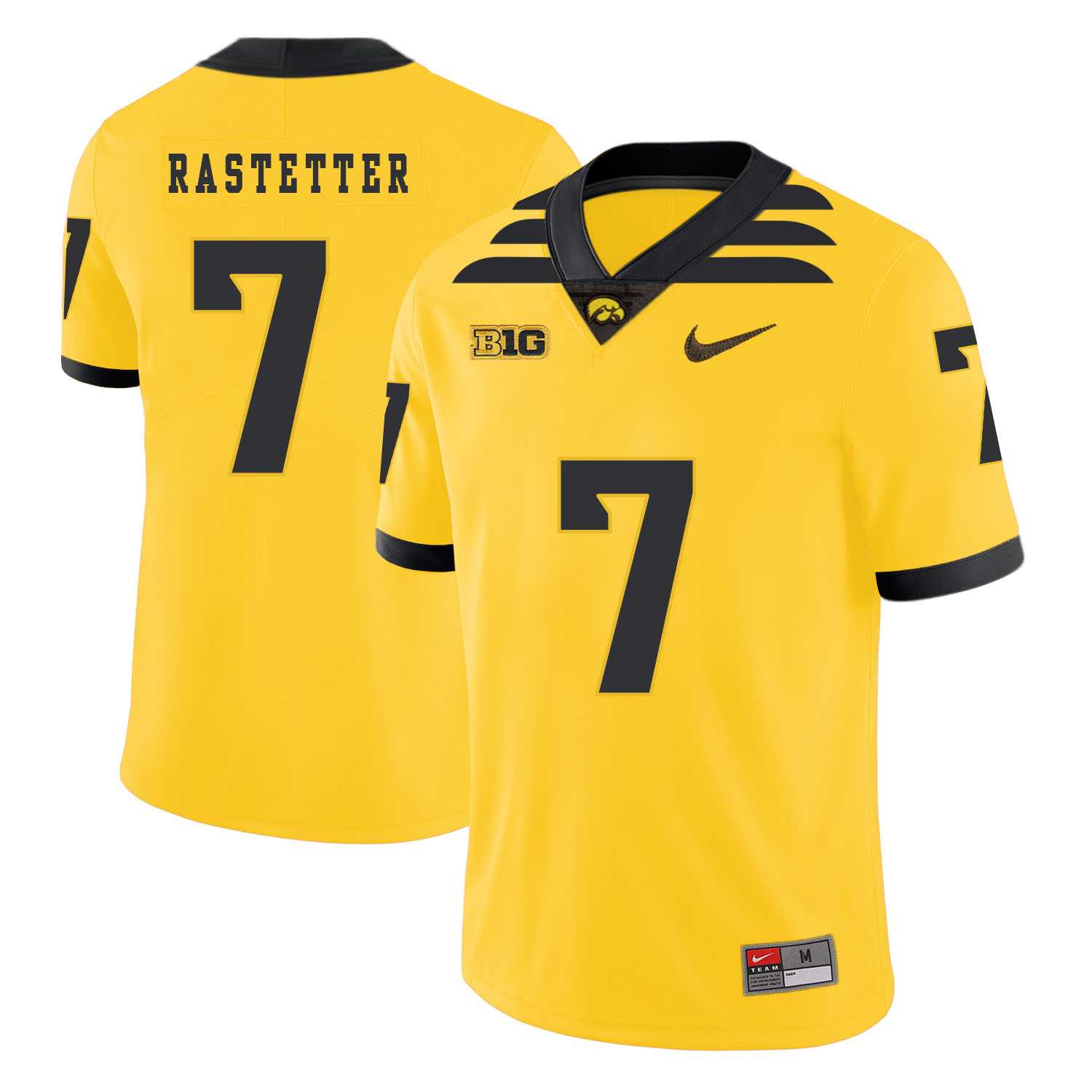 Iowa Hawkeyes 7 Colten Rastetter Yellow College Football Jersey Dzhi,We sell and wholesale Iowa Hawkeyes 7 Colten Rastetter Yellow College Football Jersey Dzhi on line form chian!